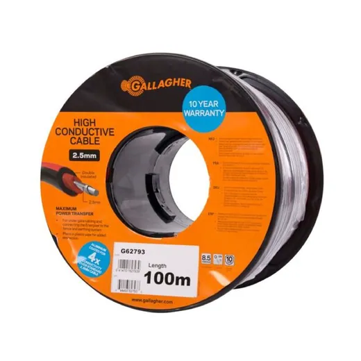 Cable Conductor de 2,5MMX100MT-GALLAGHER