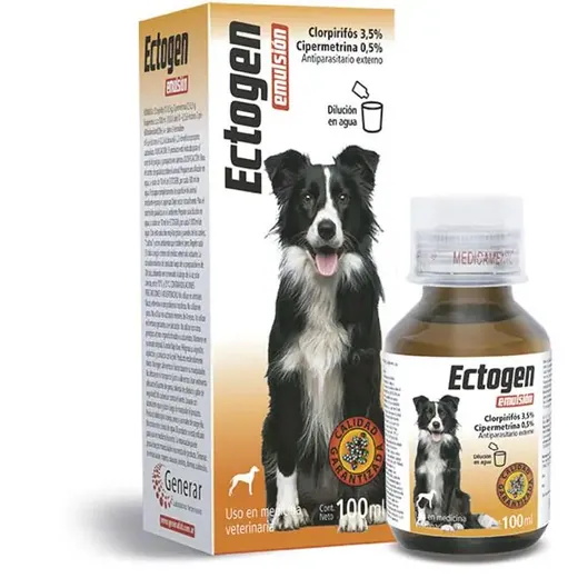 Ectogen Emulsion x 100 ML Cipremtrina 0,5% CLO