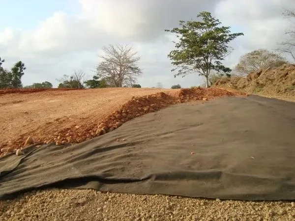 Geotextil no tejido