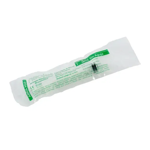 Jeringa DESC. Neojet x 3 CC x 100 U.-sin Aguja