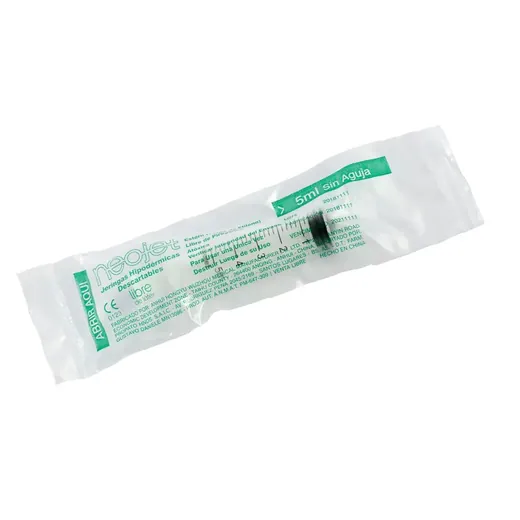 Jeringa DESC. Neojet x 5 CC x 100 U.- sin Aguja