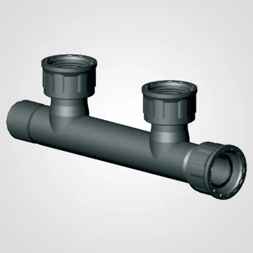 Manifold acople rápido 2 salidas