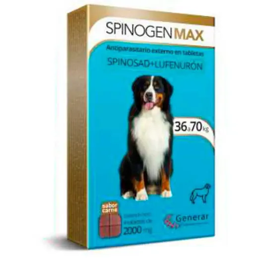 SPINOGEN MAX 36 A 70 KG Spinosad + Lufenuron
